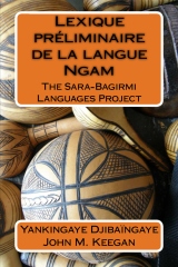 Picture of Lexique préliminaire de la langue Ngam Cover